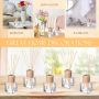 Empty Fragrance Glass Diffuser Bottle for Reed Diffuser with Crown Cap Refillable Set with Wooden Caps