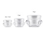 2024 New Trend High Quality Luxury Plastic Jars pp Plastic Cream Jars with Lids for Cosmetic