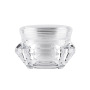 2024 New Trend High Quality Luxury Plastic Jars pp Plastic Cream Jars with Lids for Cosmetic