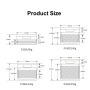 Factory Hot Selling  White Plastic Jar  100g Round  Lip Scrub Jar  for Lotion Cream  With Screen Printing