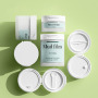 Factory Hot Selling  White Plastic Jar  100g Round  Lip Scrub Jar  for Lotion Cream  With Screen Printing