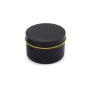 Ready to Ship 4oz 120ml Tin Candle Jar with Gold Plating and Aluminum Metal Lid