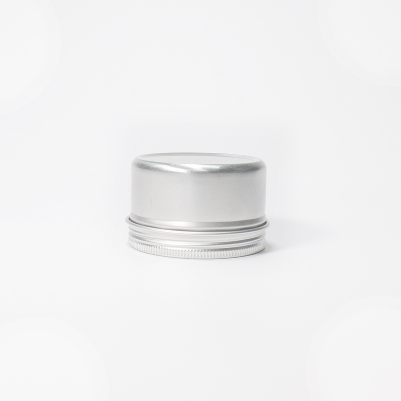 Factory Supply 120ml 4 oz Metal Tin Can Cream Aluminum Jar with Screw Cap