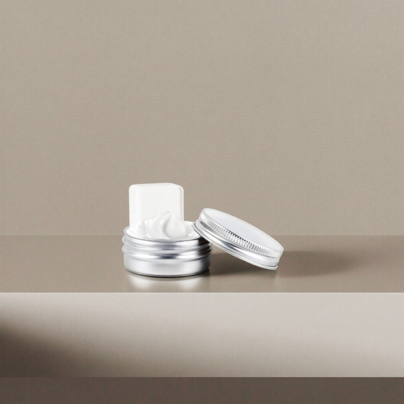 Factory Supply 120ml 4 oz Metal Tin Can Cream Aluminum Jar with Screw Cap