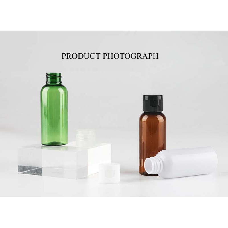 Cheap Price 50ml Flip Top Cap PET Plastic Shampoo Bottle