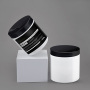 High Capacity 500ml Plastic Body Scrub Jars Packaging Empty Skincare Cosmetic Jars for Body Scrub