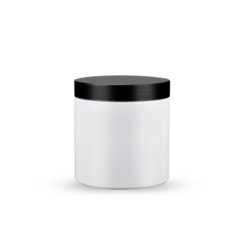 High Capacity 500ml Plastic Body Scrub Jars Packaging Empty Skincare Cosmetic Jars for Body Scrub