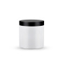 High Capacity 500ml Plastic Body Scrub Jars Packaging Empty Skincare Cosmetic Jars for Body Scrub