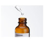 Customized 30ml Amber Round  Essential Oil Glass Dropper Bottle Cosmetics Set for Traveling