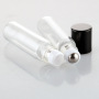In Stock Cosmetic Skincare Oil Roll on Bottles With Gold Cap 5ml clear Glass Essential Oil Roller Bottle