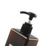 Ningbo Factory 250ml Press Pump Bottle Skincare Empty Cosmetic Plastic Lotion Bottle White square Bottle
