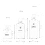 Ningbo Factory 250ml Press Pump Bottle Skincare Empty Cosmetic Plastic Lotion Bottle White square Bottle