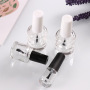 Unique Design 5ml 8ml 10ml 15ml Nail Polish Glass Bottles New Arrival Square Customized Screen Printing for Personal Care Made