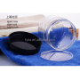 Wholesale 200g Capacity SUNSHINE Plastic PP Clear Container Empty Fancy Skincare Jar for Cosmetics Skin Care Cream Recyclable