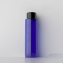 200ml PET for Clear Cosmetic Cylinder Bottles Double Screw Cap with Pump Sprayer Twist-up Sealing Type
