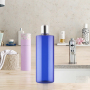 Wholesale 6oz 200ml Brown Blue Aromatherapy PET Plastic Lotion Screen Printed Reed Diffuser Scented Bottle Skin Care Packaging