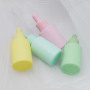 Hangzhou Sunshine Matte Pink Purple Green Blue Flat Shoulder Round Straight Serum 1oz 30ml Essential Oil Glass Dropper Bottles