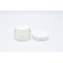 Wholesale Round Shape 30G 50G White Frosted Glass Cream Jar