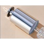Luxury 1oz 30ml Empty Clear Glass Dropper Bottle Serum Bottle Cosmetic Essential Oil Dropper Bottle Silver Lid