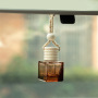 Wholesale 8ml 10ml Colorful Square Glass Car Air Freshener Perfume Bottle Customizable Cork Sealed Diffuser Bottle Box