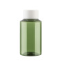 Wholesale PET 8oz Round Amber Bottle Plastic Cosmetic Bottle with Double Screw Cap 150ml Pet Plastic Bottles
