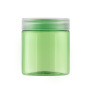 Customization 50g 80g PET Cream Jar Plastic Around  Lid with Widen Mouth clear  Green Amber Blue