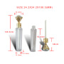 High Quality Clear Plastic Lip Gloss Tube 2ml Capacity with Gold Top for Private Label Skin Care for Cosmetics and Lipstick