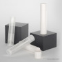Wholesale White clear PP Cosmetic Skincare Tube Lipstick Empty Lipstick Tube Container Packaging 5g Lipstick Tube