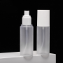 High Quality Frosted Plastic Cosmetic Packaging Set 50ml 100ml 150ml Pump Bottle Spray Bottle and Cream Jar Travel Kit
