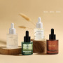 Hot Sale Amber Brown Glass Dropper Bottles Empty 15ml 30ml 50ml Flat Shoulder Essential Oil Containers with Pipette