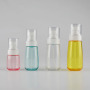 Empty 100ml Cosmetic Press Pump Bottle pink Color Travel Packaging Skincare Lotion Bottles
