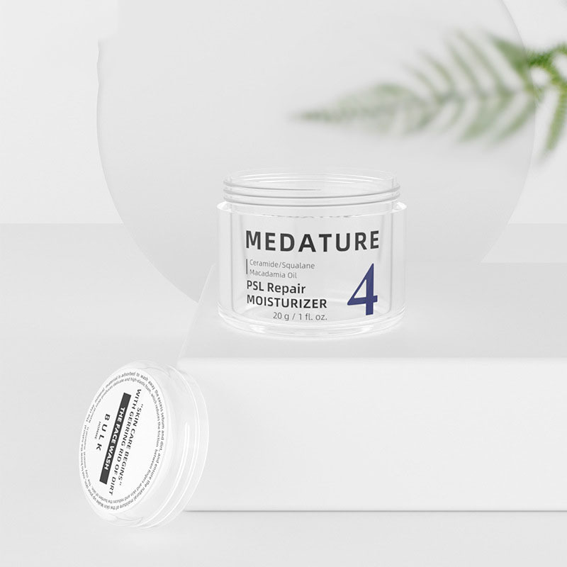 Wholesale 5g Clear Plastic PS Made Round Cosmetic Jars with PP Lid for Skin Care and Eye Creams Empty Cosmetic Jar