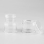 Wholesale 5g Clear Plastic PS Made Round Cosmetic Jars with PP Lid for Skin Care and Eye Creams Empty Cosmetic Jar