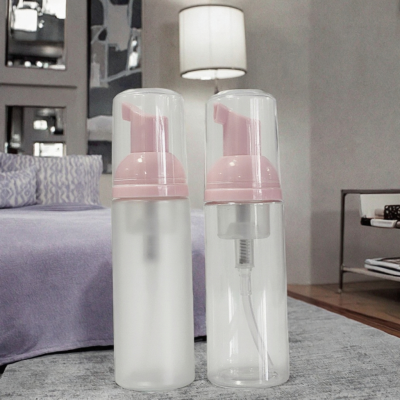Empty Plastic Hard PET Transparent Screen Printed Perfume Packaging Bottles Body Mist Container 80ml 100ml 120ml Pump Sprayer