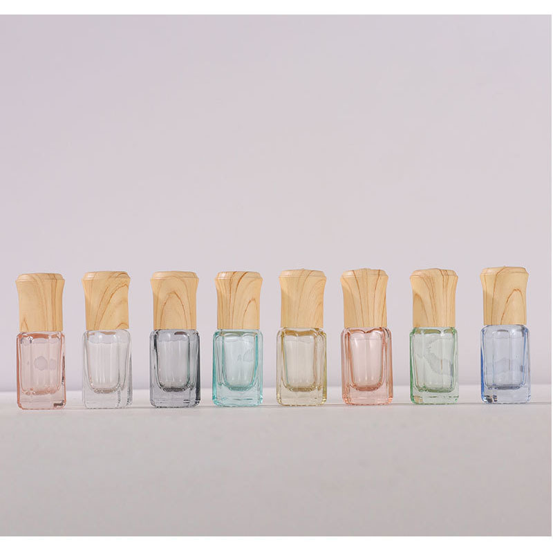 Hot Sale Small Roll on Bottle 3ml Essential Oil Bottle Luxury Sample Essential Oil Glass Roll on Bottle