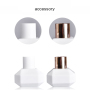 Luxury Opal White Glass Oil Reed Diffuse Aroma Bottles Containers 100ml Wholesale for Household and Hotel