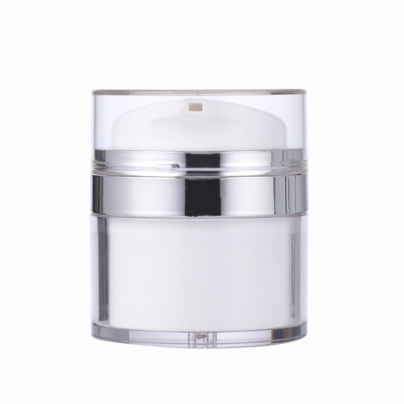 Bottle Manufacturers Plastic Cream Airless Jar With Lid