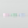 Stock Available pink Green Blue Empty 5g Round Cosmetic Plastic Powder Jars Container With Lids