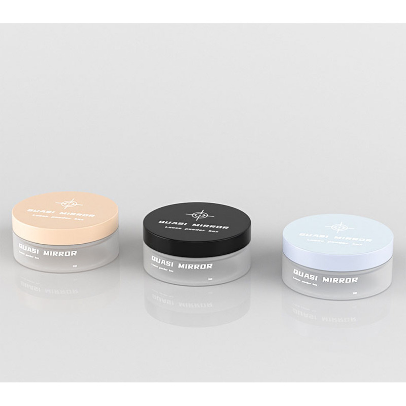Stock Available pink Green Blue Empty 5g Round Cosmetic Plastic Powder Jars Container With Lids