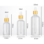 Hangzhou Sunshine Empty 15ml 30ml 50ml Glass Hair Oil Bottle Dropper Packaging for Cosmetics