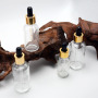 Hangzhou Sunshine Empty 15ml 30ml 50ml Glass Hair Oil Bottle Dropper Packaging for Cosmetics