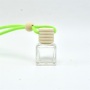 Low MOQ Square Wood Cap Empty Perfume Bottle with Crown Sealing in Stock for Car Use