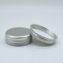30ml Silver Aluminum Cream Lip Balm Tin Jar with Lid for Cosmetic Aluminium Containers