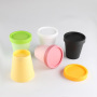 Manufacturer's 200ml White Plastic PET Round Body Face Cream Jar Recyclable Cosmetic Cream Jars