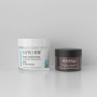 150g PETG Clear Plastic Cream Jar with Black Lid Thick Wall 4oz Round Cosmetic Skincare Packaging Jars for Skin Care