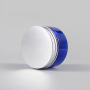 Cosmetic Jars 100g 150g PET Cream Plastic Jar Amber Cosmetic Container Jar clear 4 oz Cosmetic Jars with Aluminum Cap