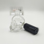 Empty 5ml Black Glass Nail Polish Bottles