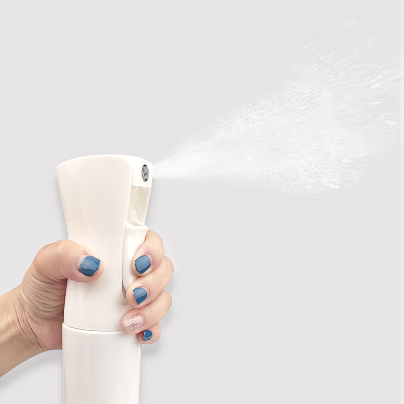 Wholesale Custom Printing 200ml 300ml White Black Designed Continuous Mist Spray Bottle