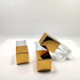 China Made 30ml square clear Cosmetic Black Cap Glass Frosted Lotion Bottle With Pump for Foundation