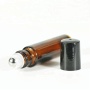 Empty Perfume Amber Glass Essential Oil Roll on 10ml Bottle